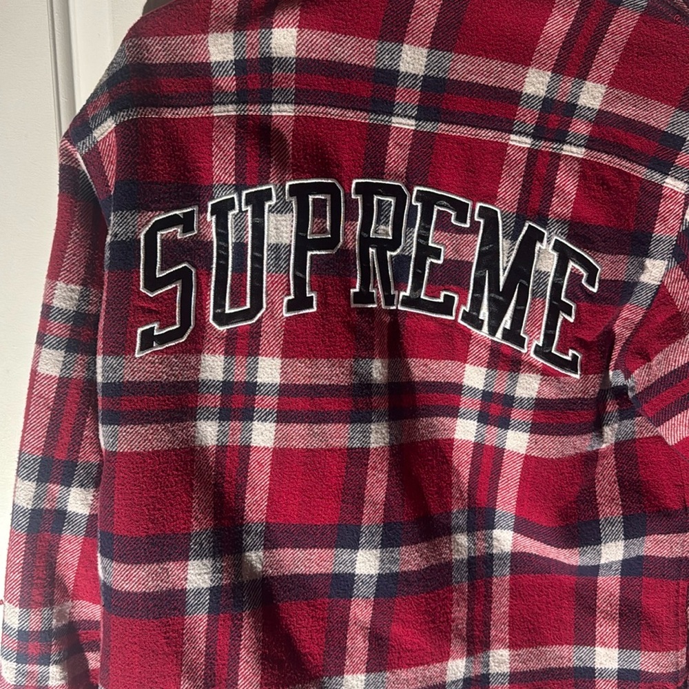 Red Supreme flannel